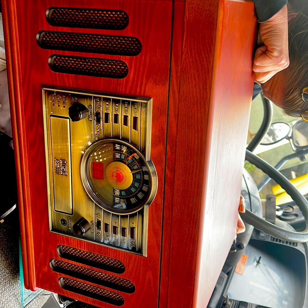 Record player disc  cassette